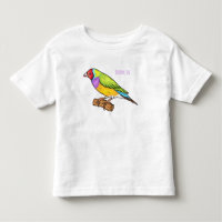 illustration de dessin animé d'oiseau pinson de Go