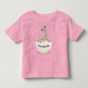 T-shirt Pour Les Tous Petits Illustration de dessin animé d'un bébé autruche mi