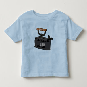 T-shirt Pour Les Tous Petits Illustration de dessin en fer de Charbon