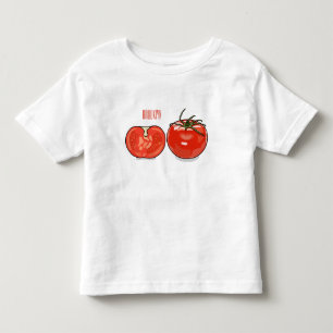 T-shirt Pour Les Tous Petits Illustration de dessin sur la tomate