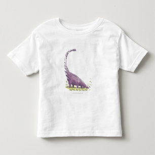 T-shirt Pour Les Tous Petits Illustration de dinosaure de Giraffatitan