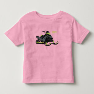 T-shirt Pour Les Tous Petits Illustration de motoneige