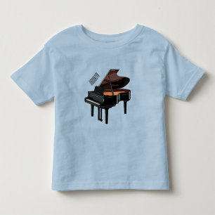T-shirt Pour Les Tous Petits Illustration de piano