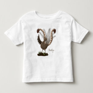 T-shirt Pour Les Tous Petits Illustration de superbe et superbe lyrebird