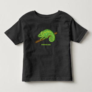 T-shirt Pour Les Tous Petits Illustration du caméléon de la parson