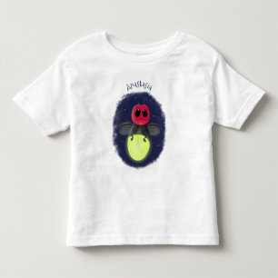 T-shirt Pour Les Tous Petits Illustration d'une luciole à éclair mignon