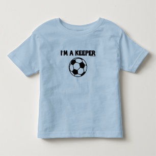 T-SHIRT POUR LES TOUS PETITS IM UN ARGOT SPORTIF DE GARDIEN - LE FOOTBALL