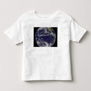 T-shirt Pour Les Tous Petits Image satellite de la terre
