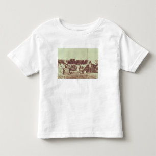 T-shirt Pour Les Tous Petits Indiens de Cheyenne sur le mouvement, 1878 (photo