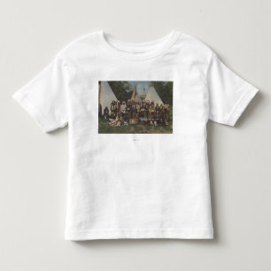 T-shirt Pour Les Tous Petits Indiens du nord-ouest à un prisonnier de guerre