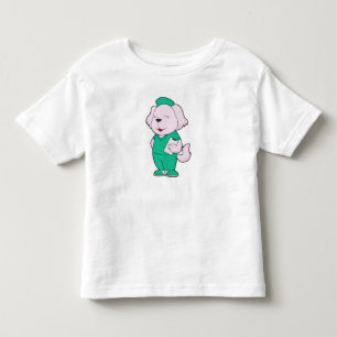 T-shirt Pour Les Tous Petits Infirmière de chien
