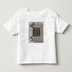 T-shirt Pour Les Tous Petits Initiale "D" de Mme 531 f.169v Historiated
