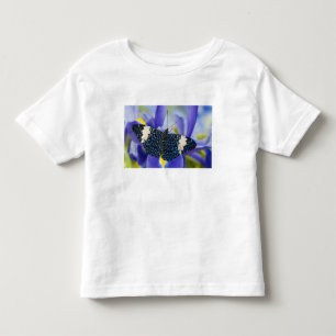 T-shirt Pour Les Tous Petits Iris Pourpre Papillon Tropical