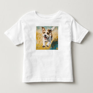 T-shirt Pour Les Tous Petits Jack Russell