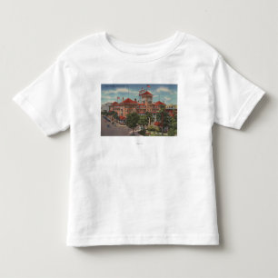 T-shirt Pour Les Tous Petits Jacksonville, la Floride - vue extérieure d'hôte