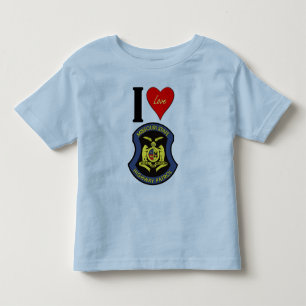 T-shirt Pour Les Tous Petits J'adore la MSHP