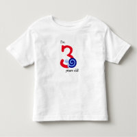 "J'ai 3 ans !" + Migny Happy Blue Snail