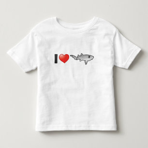 T-shirt Pour Les Tous Petits J'aime les requins infirmières