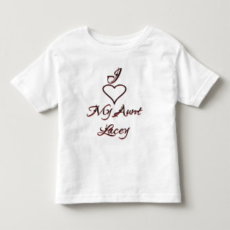 T-shirt Pour Les Tous Petits J'aime ma tante