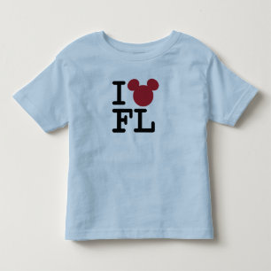 T-shirt Pour Les Tous Petits J'aime Mickey  Floride