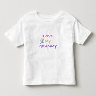 T-shirt Pour Les Tous Petits J'Aime Mon Grammy