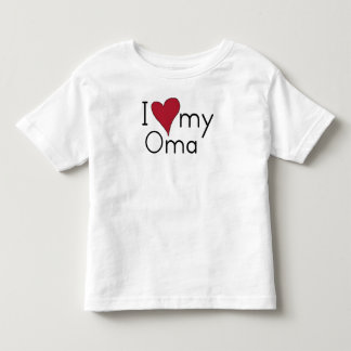 T-shirt Pour Les Tous Petits J'aime mon Oma