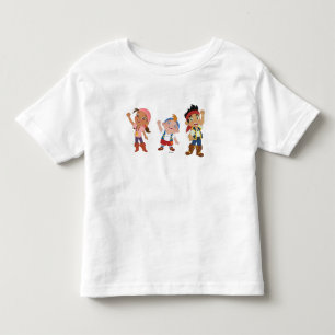 T-shirt Pour Les Tous Petits Jake et les "Jamais Land Pirates" Bucky Crew