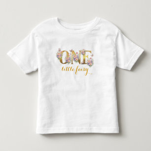 T-shirt Pour Les Tous Petits Jardin de fées fantaisiste pour 1er anniversaire