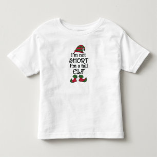 T-shirt Pour Les Tous Petits Je ne suis pas Court Je suis un Grand Elfe
