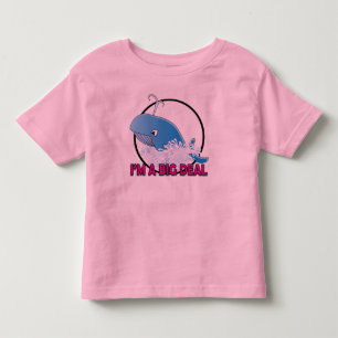 T-shirt Pour Les Tous Petits Je suis une grosse affaire - Toddler Fine Jersey T