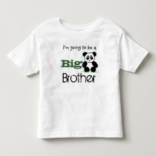 T-shirt Pour Les Tous Petits Je vais devenir un grand frère (panda) tee-shirt