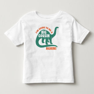 T-shirt Pour Les Tous Petits Je vais être un grand cousin à nouveau
