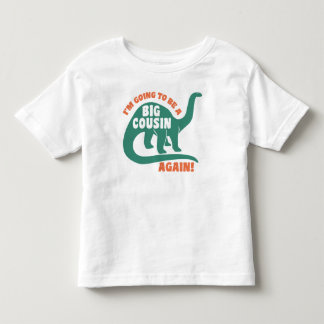 T-shirt Pour Les Tous Petits Je vais être un grand cousin à nouveau