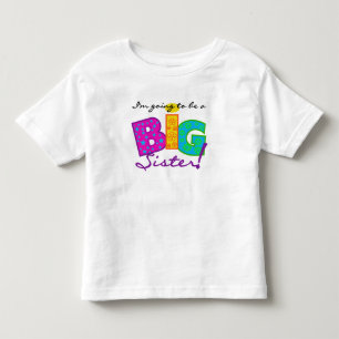 T-shirt Pour Les Tous Petits Je vais être un grand Siste