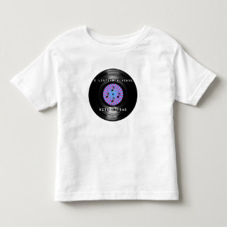 T-shirt Pour Les Tous Petits J'écoute le vinyle avec mon papa