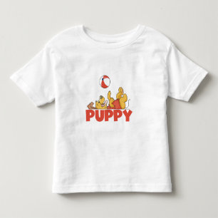 T-shirt Pour Les Tous Petits Jeux de chiot