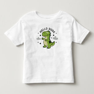 T-shirt Pour Les Tous Petits Joli Dinosaure pour les Enfants   Salut Mon Ami