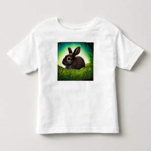 T-shirt Pour Les Tous Petits Joli petit livre d'histoires Bunny