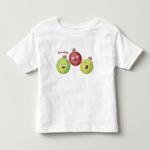 T-shirt Pour Les Tous Petits Joli trio gooseberry chantant dessin animé