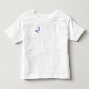 T-shirt Pour Les Tous Petits Jolie aquarelle Papillons violets