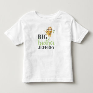 T-shirt Pour Les Tous Petits Jolie Chemise Big Brother Pour Un Frère Plus Âg
