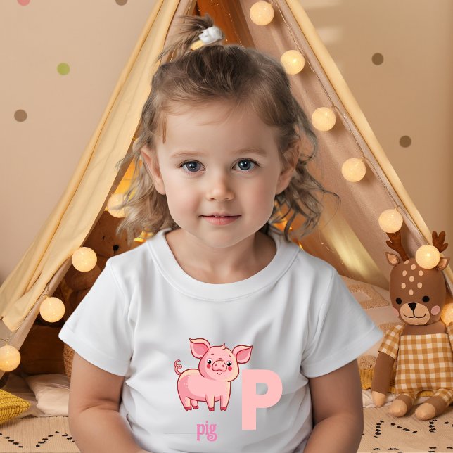 T-shirt Pour Les Tous Petits Jouer Tee de Piggy pour Tots (Créateur téléchargé)
