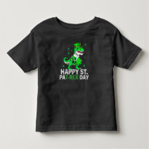 Joyeuse St Pat Trex Day Dinosaure Tout-Petits St P