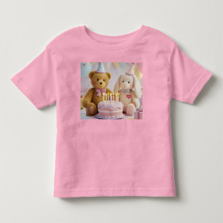 T-shirt Pour Les Tous Petits Joyeux anniversaire