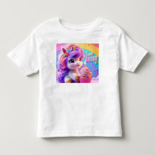 T-shirt Pour Les Tous Petits Joyeux Anniversaire