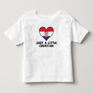 T-shirt Pour Les Tous Petits Juste un petit Croate