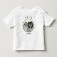 Keeshond Graphics Keeshond Maman et son