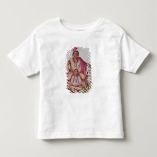 T-shirt Pour Les Tous Petits Keokuk ou "Fox attentif", chef du Sauks