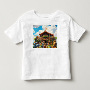 T-shirt Pour Les Tous Petits L’Arche de la joie de Noé