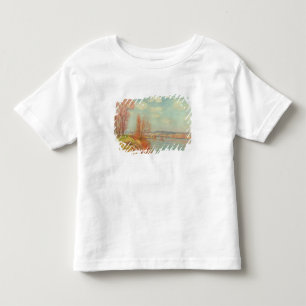 T-shirt Pour Les Tous Petits La baie et la rivière, 1901 (huile sur la toile)
